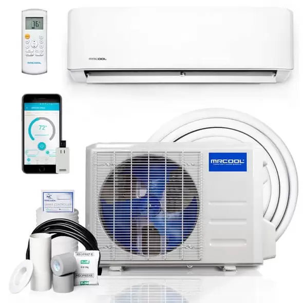Mrcool Advantage 4G 12K BTU-20 SEER-115V-Ductless Mini Split Air Conditioner and Heat Pump With 16 Ft. Line Set