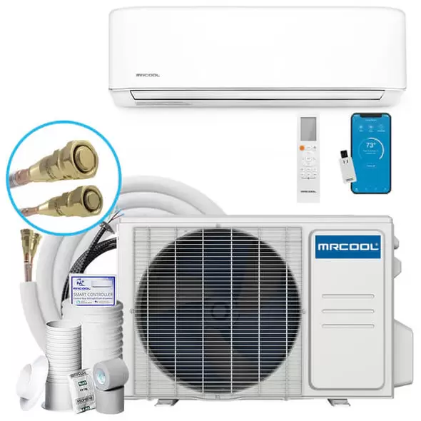 Mrcool DIY Easy Pro® 9K BTU Ductless Mini Split Heat Pump Complete System