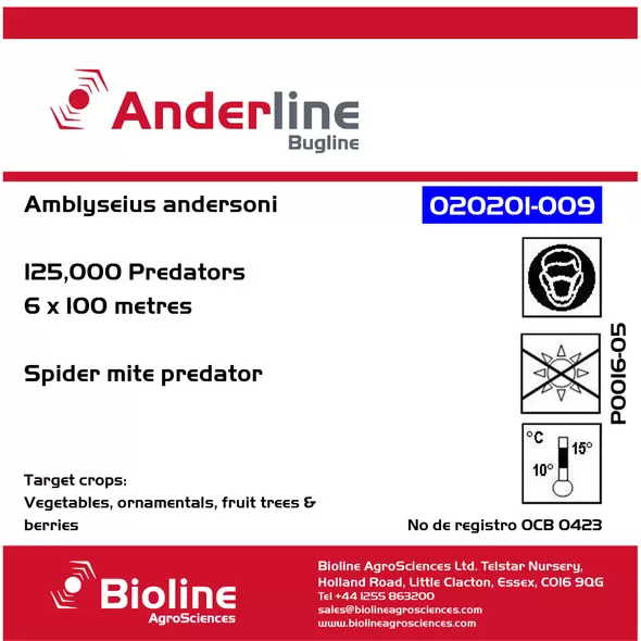 Anderline With Bran-Vermiculite 125000 In Bugline
