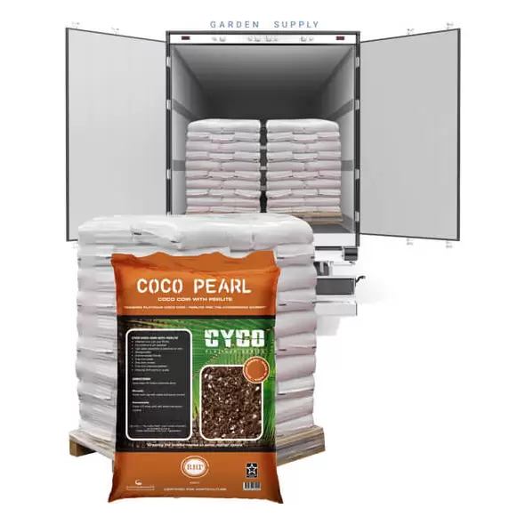 Cyco Coco Pearl RHP Certified Soilless Mix-50 Liter (Truckload-Half Truckload-Pallet)