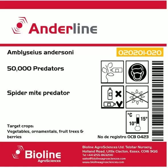 Anderline with Bran-Vermiculite 50000 in 1l Tube