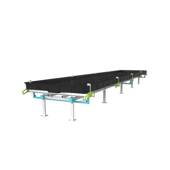 BOTANICARE SLIDE BENCH: 4FT WIDE x 10.5FT LONG x 20IN HIGH