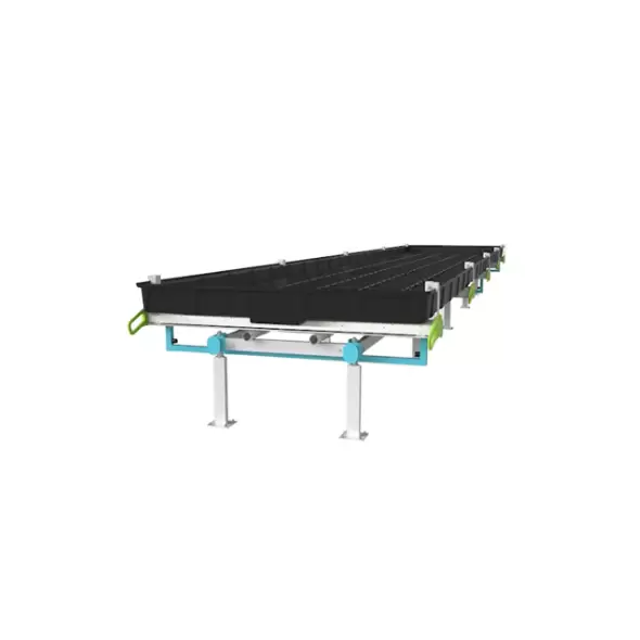 BOTANICARE SLIDE BENCH: 4FT WIDE x 100.5FT LONG x 20IN HIGH, TRILOCK