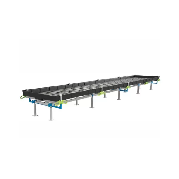 BOTANICARE SLIDE BENCH: 4FT WIDE x 13.5FT LONG x 30IN HIGH, TRILOCK