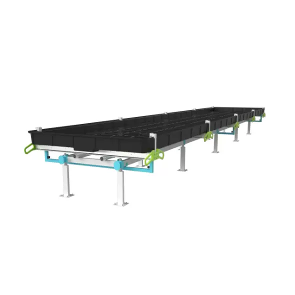 BOTANICARE SLIDE BENCH: 4FT WIDE x 17.5FT LONG x 30IN HIGH