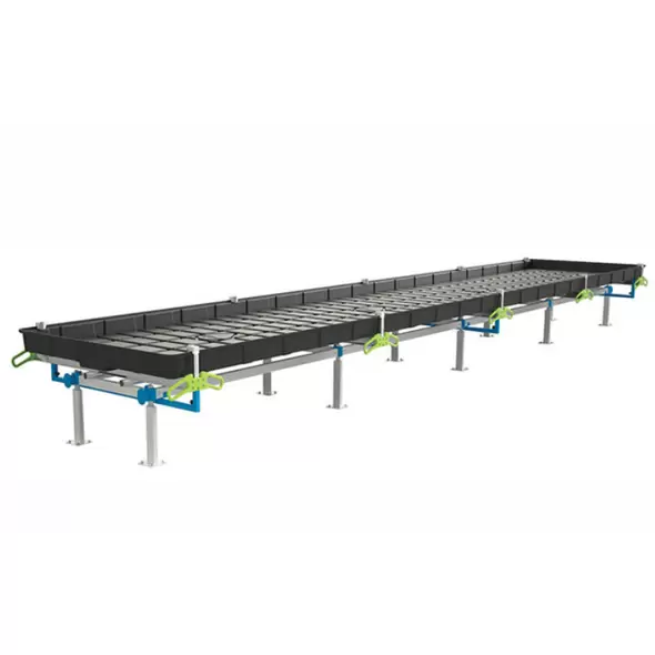 BOTANICARE SLIDE BENCH: 4FT WIDE x 18.5FT LONG x 12IN HIGH