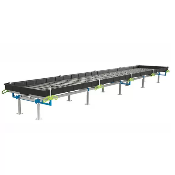 BOTANICARE SLIDE BENCH: 4FT WIDE x 27.5FT LONG x 30IN HIGH