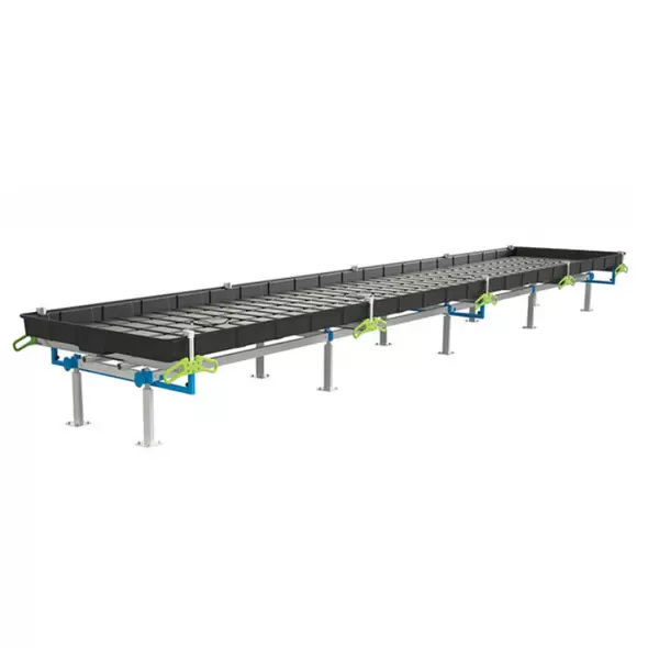 BOTANICARE SLIDE BENCH: 4FT WIDE x 29.5FT LONG x 30IN HIGH