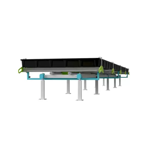 BOTANICARE SLIDE BENCH: 5FT WIDE x 22.5FT LONG x 20IN HIGH