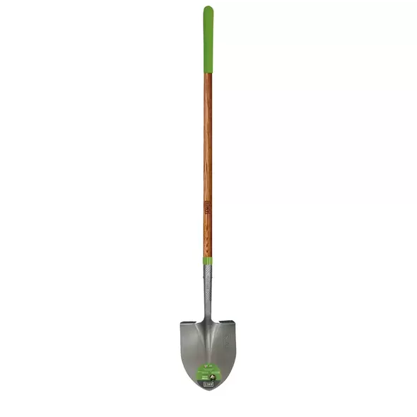 Ames True Temper Wood Handle Long Handle Round Point Shovel