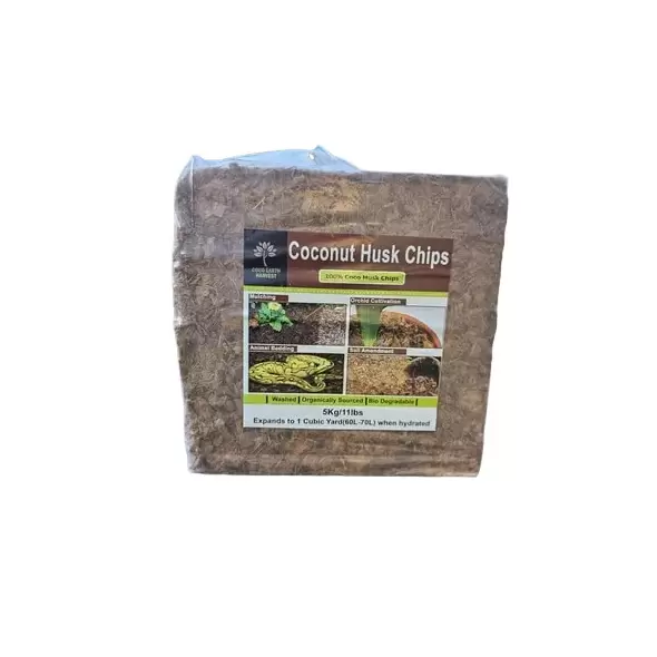 Coconut Husk Chips - Premium Organic Mulch