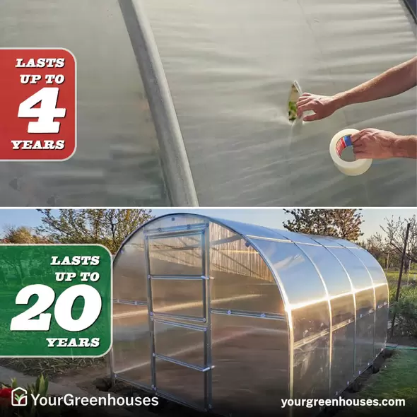 Polycarbonate Greenhouse Kit