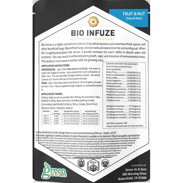 BioInfuze Fruit-Nut Tree-Vine