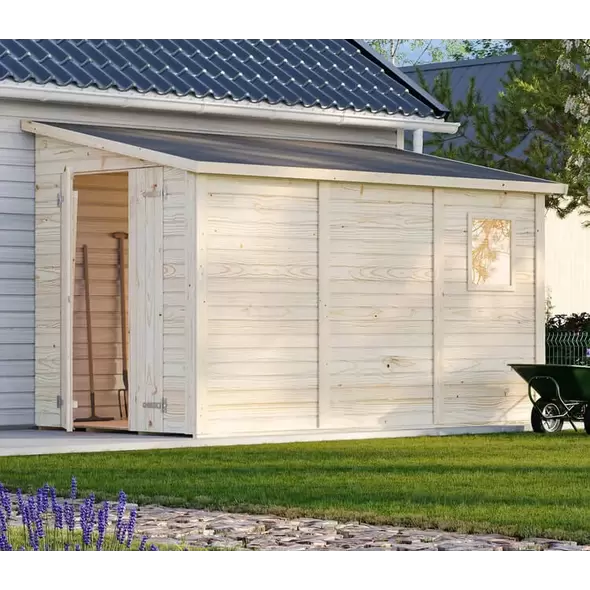 Lean-To Plus Garden Shed