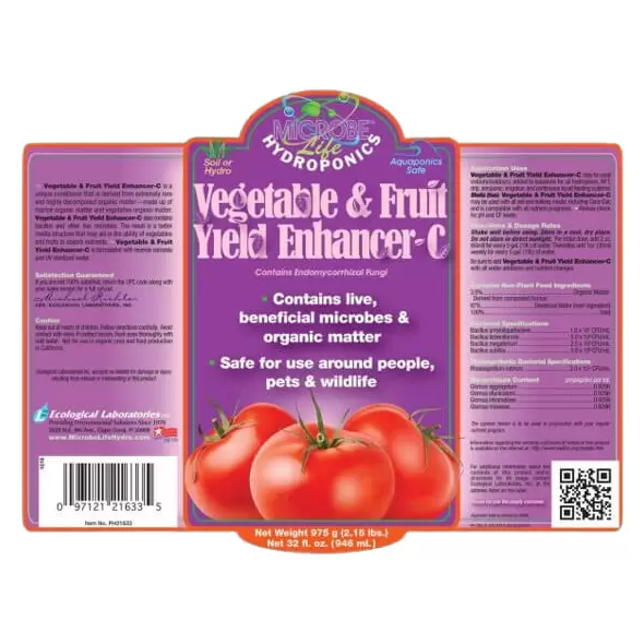 Premium Vegetable And Fruit Yield Enhancer – C