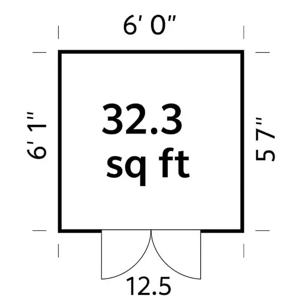 Compact Utility Shed