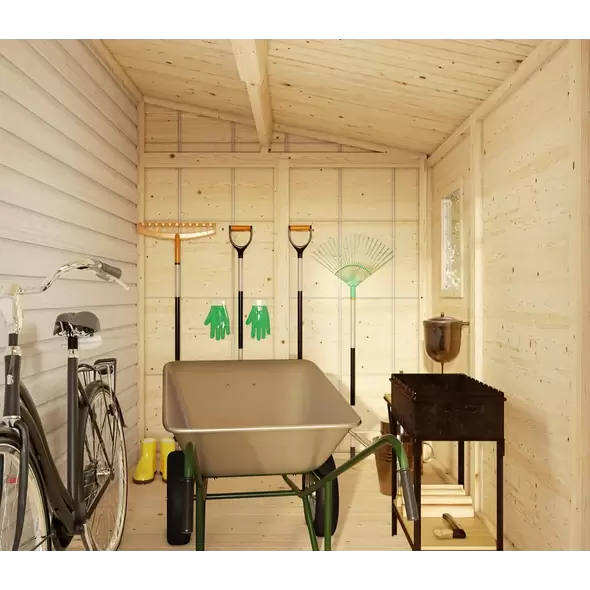 Lean-To Plus Garden Shed