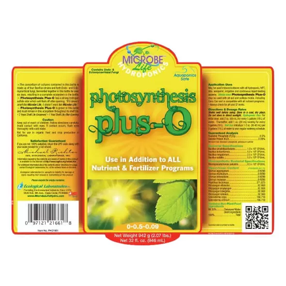 Photosynthesis Plus - O