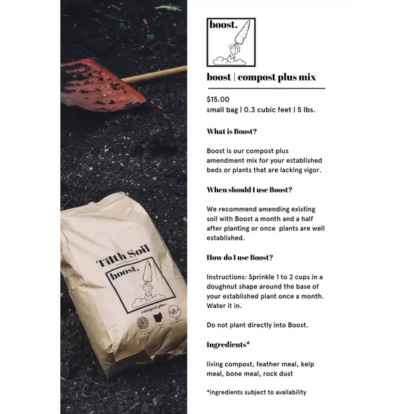 Boost - Organic Amendment  and Soil Improver