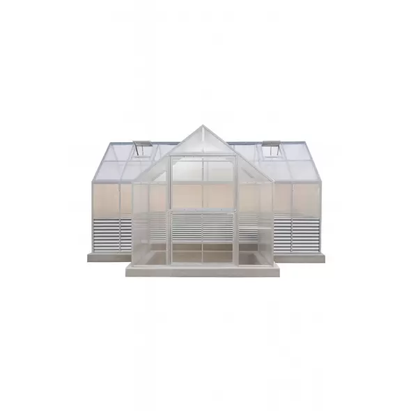 A-Frame Modular Greenhouse - Pop-Out-8' x 16' w/ 4'