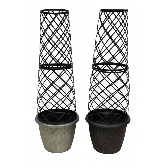 Empire Pot with Trellis