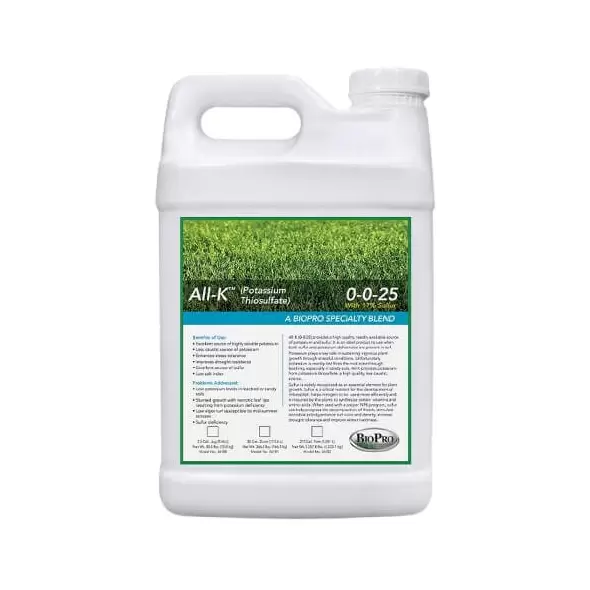 2.5 Gal Potassium Thiosulfate Fertilizer 0-0-25