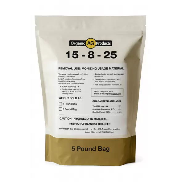 15-8-25 Fertilizer - 5lb