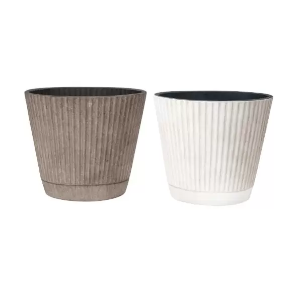Husdon Planter With Saucer-5.4 Gal