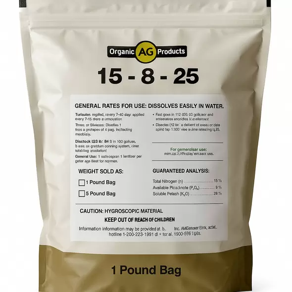 15-8-25 Fertilizer - 1lb