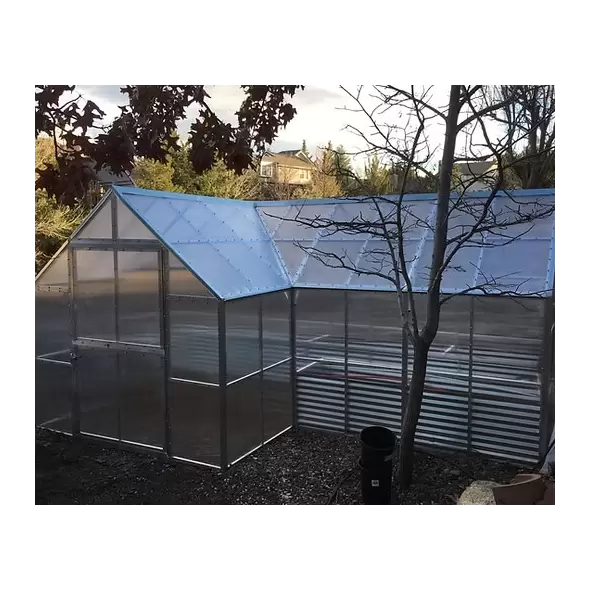 A-Frame Modular Greenhouse - Pop-Out-8' x 20' w/ 4'