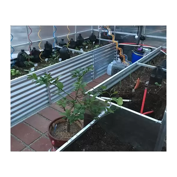 A-Frame Modular Greenhouse - Pop-Out-8' x 20' w/ 4'