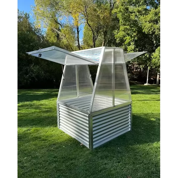 Modular Raised Bed Greenhouse