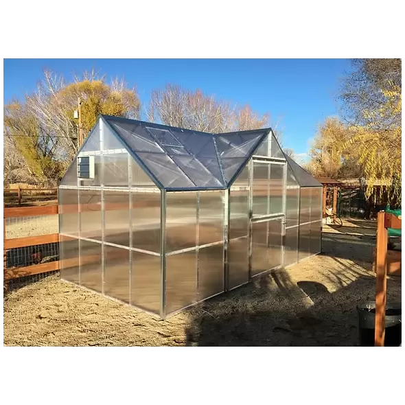 A-Frame Modular Greenhouse-Side Cathedral -8' x 16'