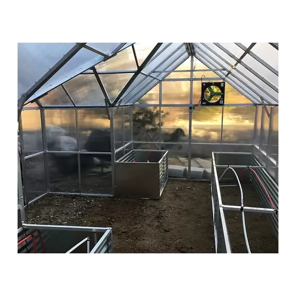 A-Frame Modular Greenhouse - Pop-Out-8' x 20' w/ 4'