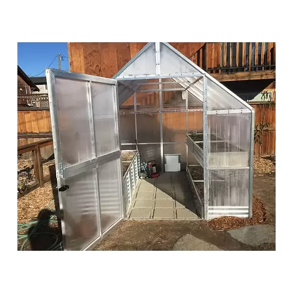 A-Frame Modular Greenhouse - 8' x 8'