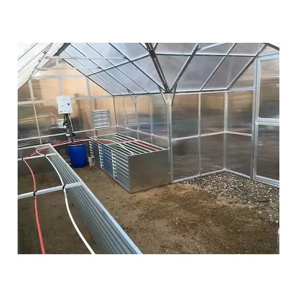 A-Frame Modular Greenhouse - Pop-Out-8' x 20' w/ 4'