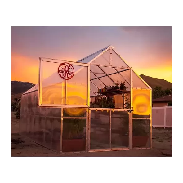 A-Frame Modular Greenhouse - 8' x 16'