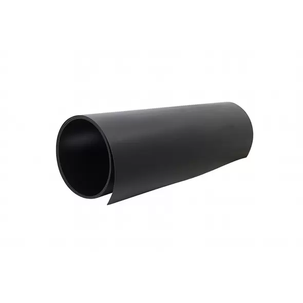 Black Poly Extension 3 Inch Heavy Wall Medium-Duty Round