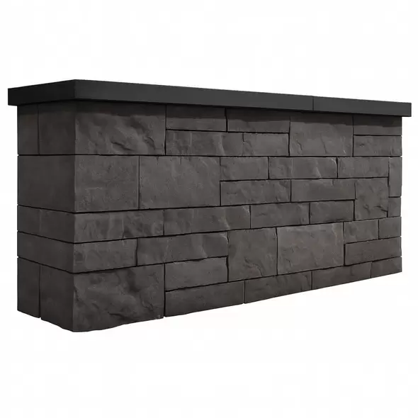 Techo Brandon Cap Onyx Black 18 Ea Pallet 14x16