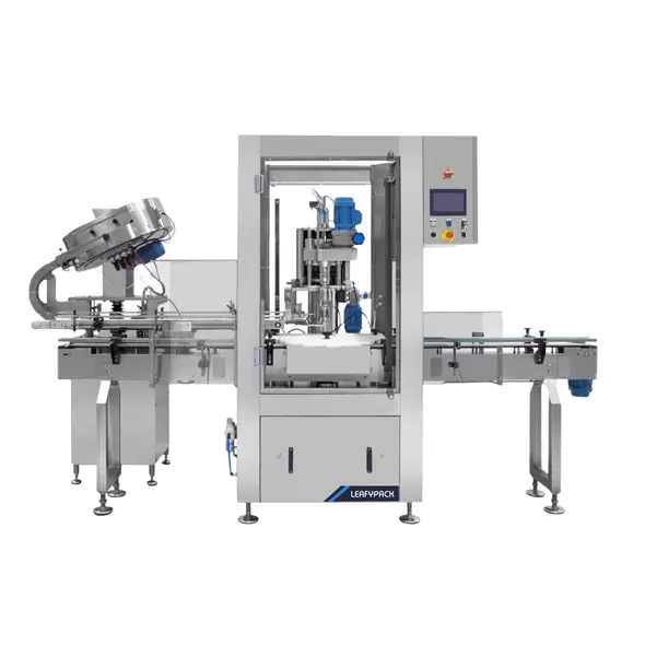 Automatic Capping Machine with Lid Feeder