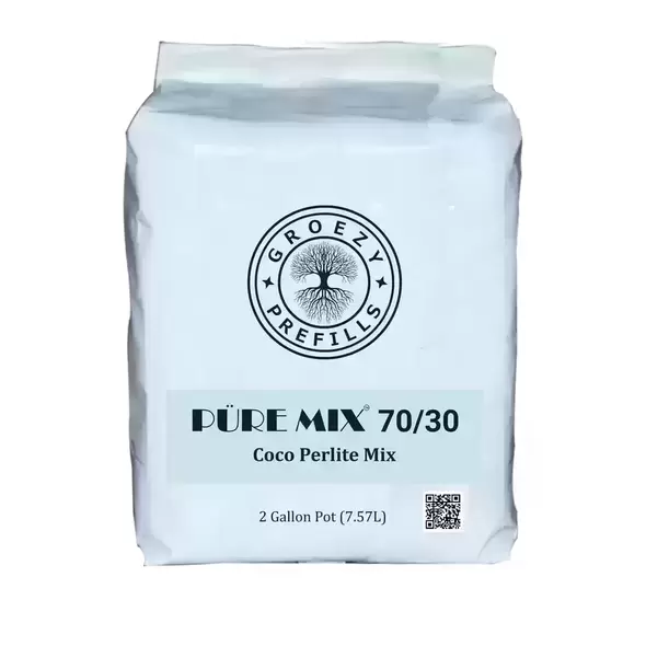 GroEzy™ 2 Gallon Prefilled 70/30 Coco Perlite Grow Bag -The Coco Depot