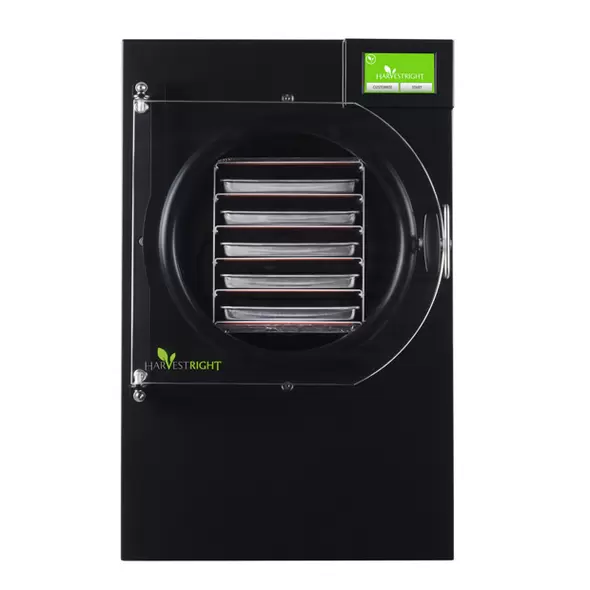 Medium Home Freeze Dryer Black 5 Tray W Mylar Starter Kit - Harvest Right