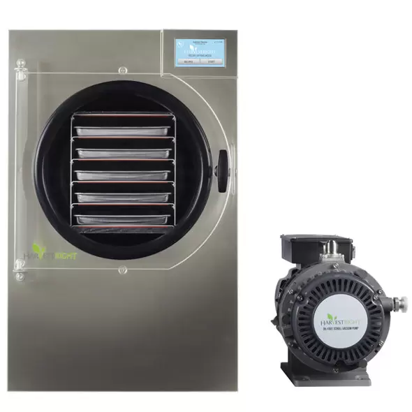 Medium Scientific Stainless Steel Freeze Dryer W/Oil Free Pump - Harvest Right