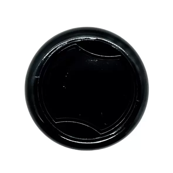 5cc Black Thick Glass Concentrate Jars with Child Resistant Lids - SW Packaging