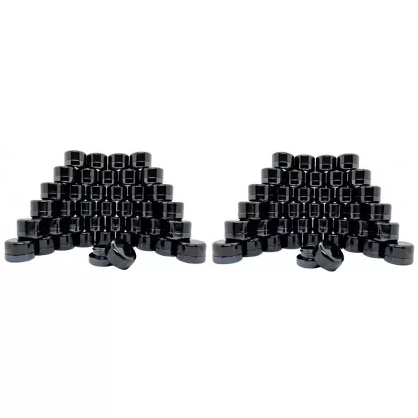 5cc Black Thick Glass Concentrate Jars with Child Resistant Lids - SW Packaging