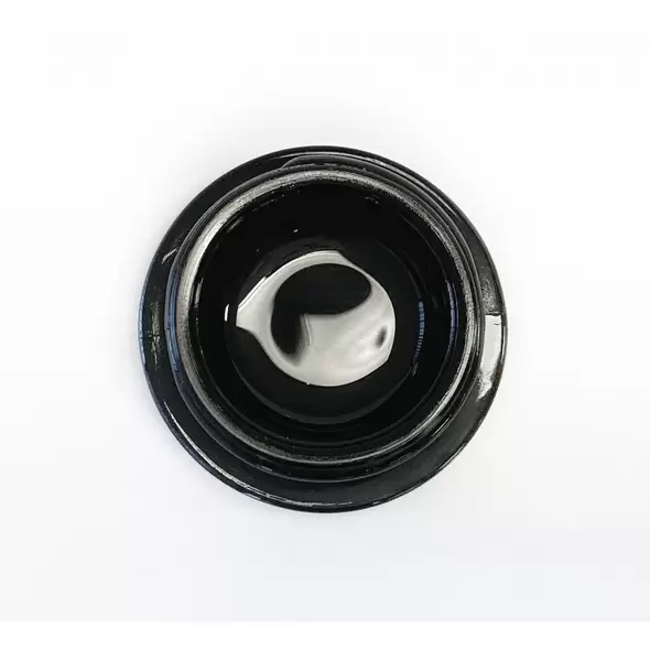9cc Black Glass Jar with Child Resistant Cap - 64 jars/tray - SW Packaging