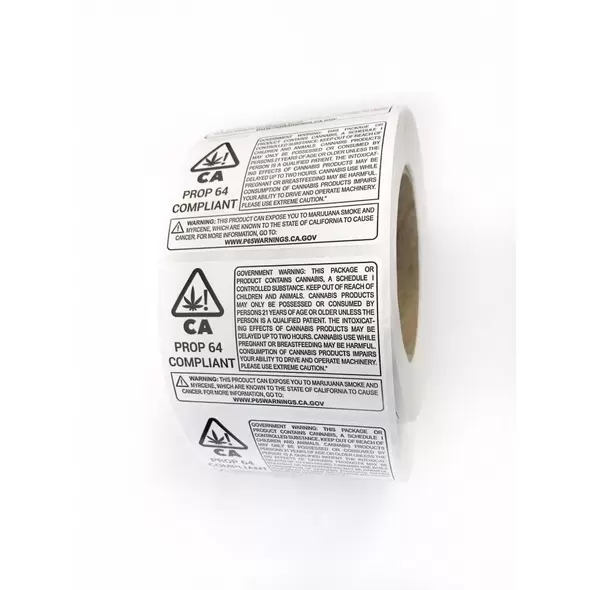 California Warning Labels - SW Packaging