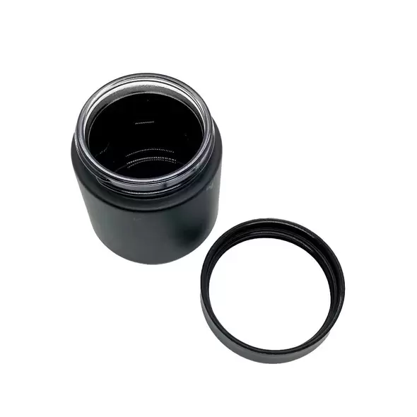 3oz Black Glass Jar with Child Resistant Cap - 100 jars/case - SW Packaging