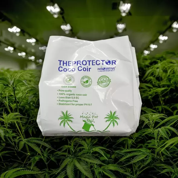 2 Gal Magic Pot Coco Coir Polybag Open Top - The Protector
