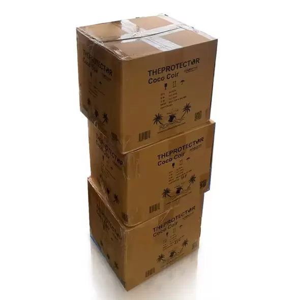 10 Gal Compressed Coco Coir / X6 Pack Nacked Block - The Protector